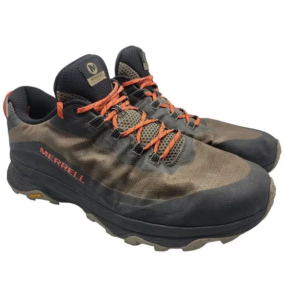 MERRELL MOAB SPEED HIKING SHOES MENS 13 ORANGE | YELLOW | GREY Merrell Men main image 3